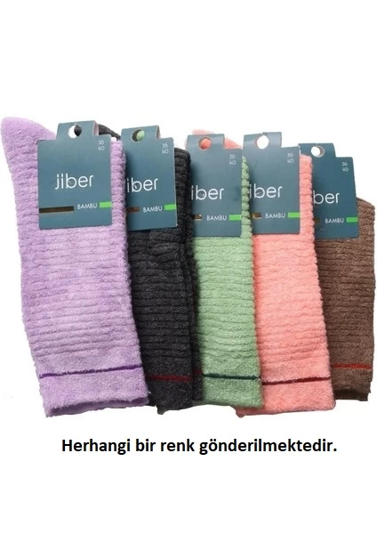 Jiber 6955 Bayan Bambu Ters Havlu Soket