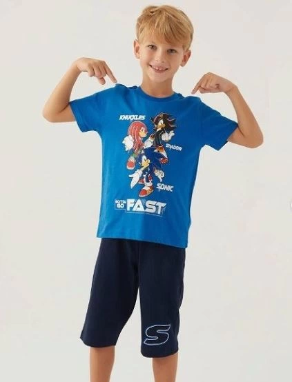 Sonic 1698-3  Erkek Çocuk Kapri Takım