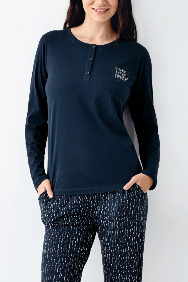 Arnetta 3429-S Kadın Uzun Kol Pijama Takım