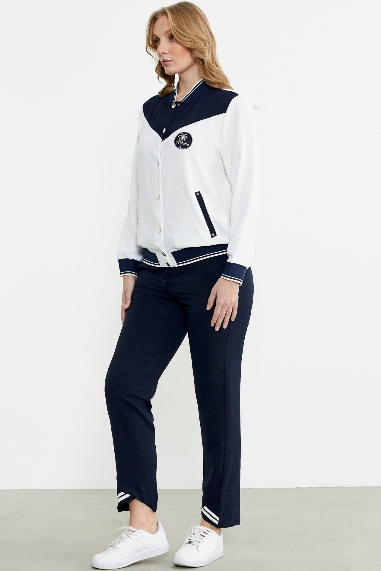 Sementa 76469 Blok Renk Geçişli Krep Takım