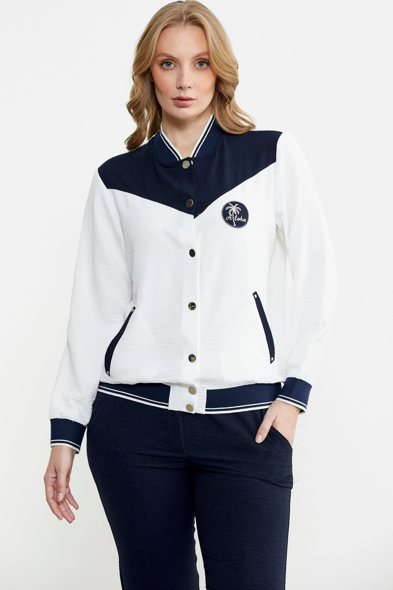 Sementa 76469 Blok Renk Geçişli Krep Takım