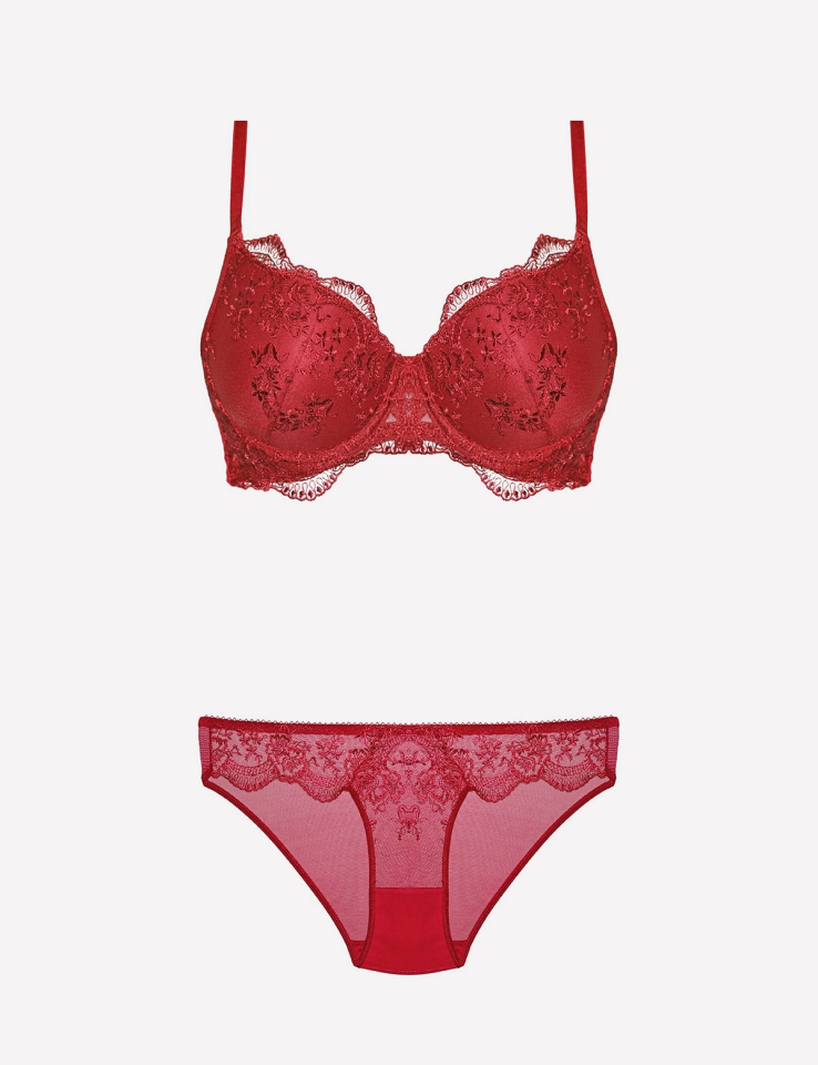 Nurteks 4385 Dantelli Sütyen Takımı