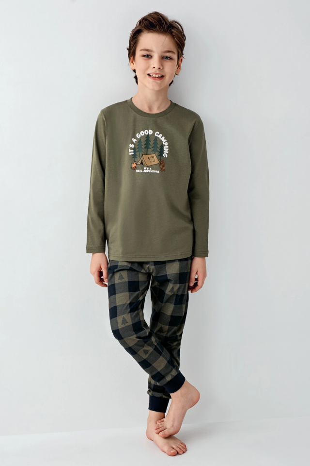 Arnetta 3500-2 Erkek Çocuk Uzun Kol Pijama Takım