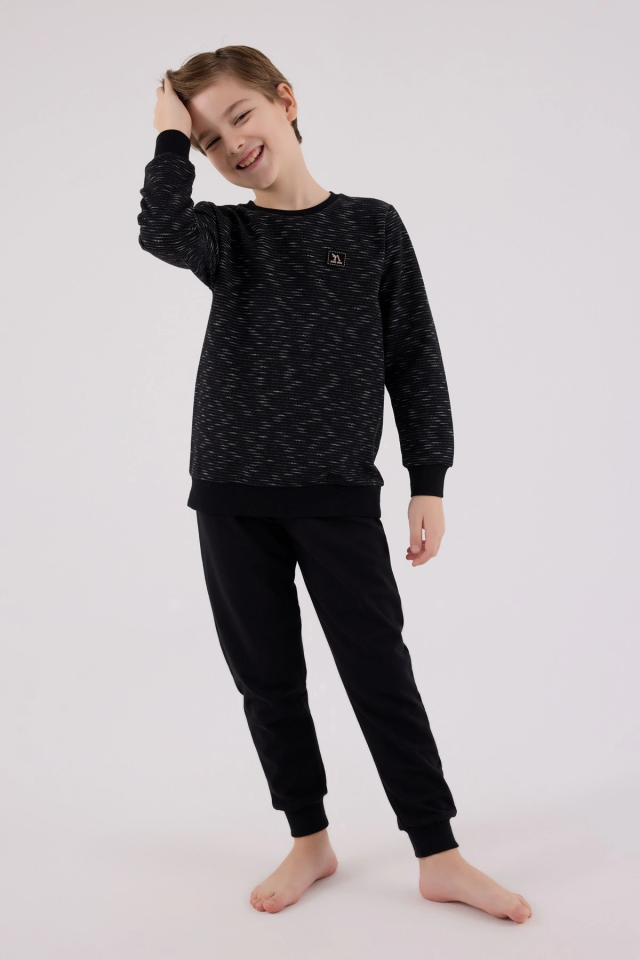 Arnetta 3504-2 Erkek Çocuk Uzun Kol Pijama Takım