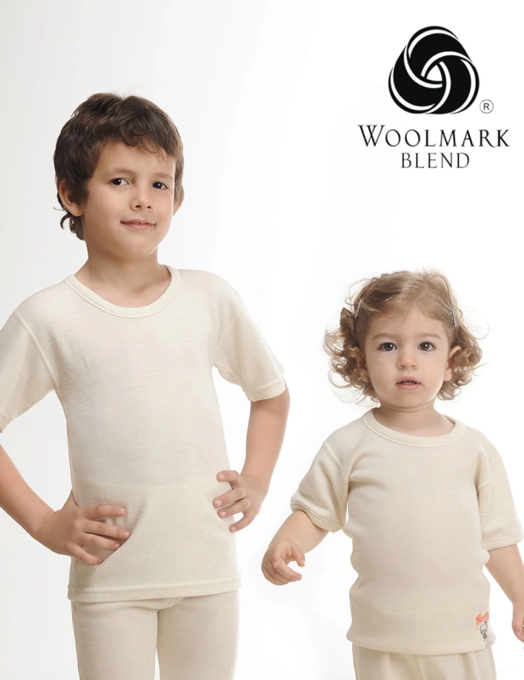 Hasyün 500 Çocuk %75 Yün Fanilası