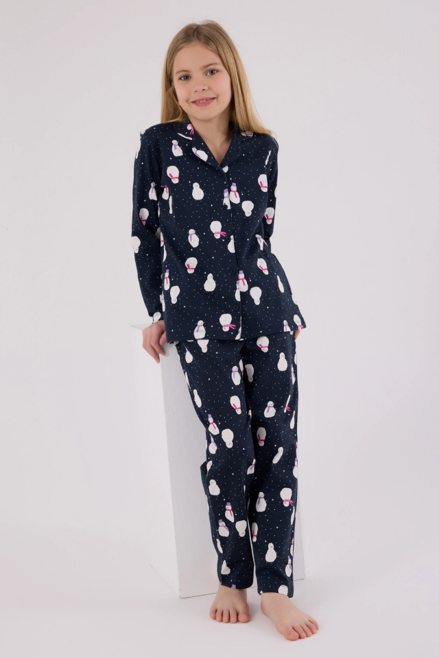 RolyPoly 3713-2 Kız Çocuk Pijama Takımı