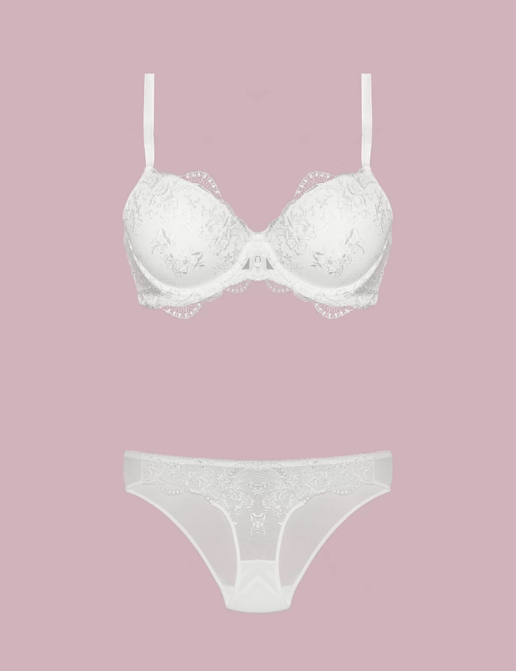 Nurteks 4385 Dantelli Sütyen Takımı