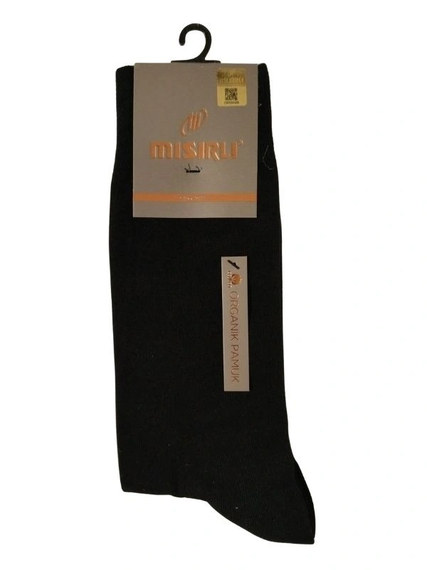 Mısırlı 60900 Erkek Organik Pamuk Soket Çorap