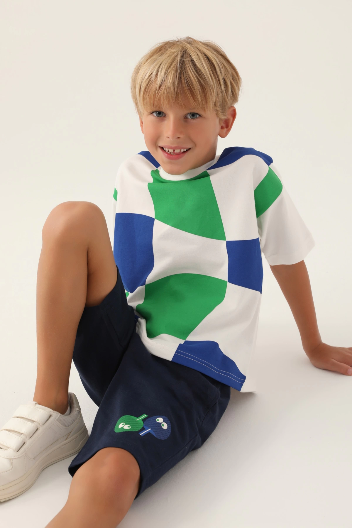 Roly Poly 3336-2 Erkek Çocuk Şort Takım