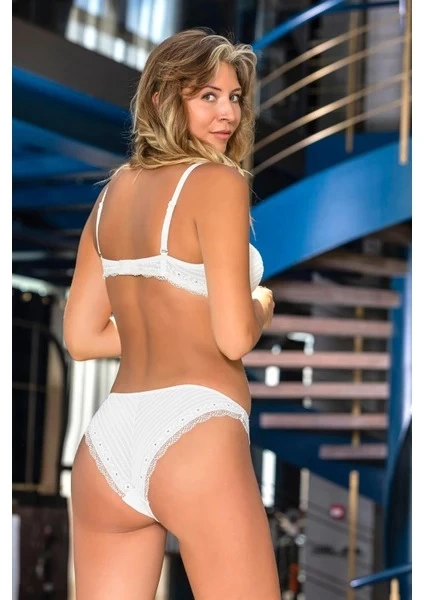 Gallipoli 31291 Straplez Sütyen ve Slip Takım