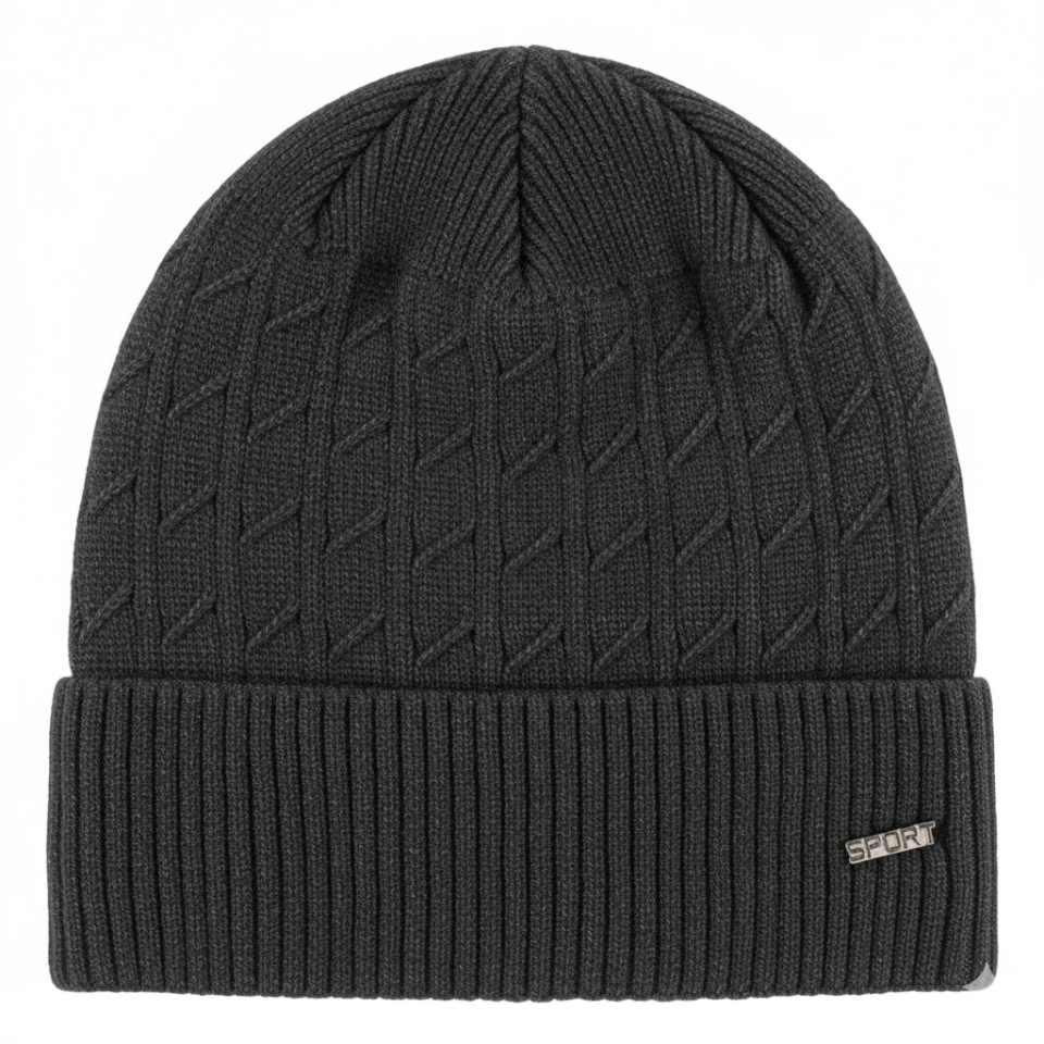 Suyutti K25330-09 Erkek Viskoz İçi Kürklü Bere