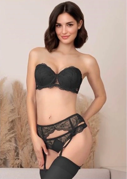 Nurteks 2462 Jartiyerli Sütyen Takım