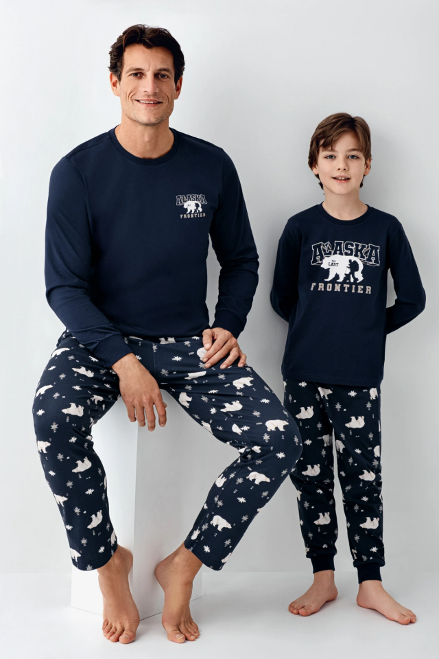 RolyPoly 3718-S Erkek Uzun Kol Pijama Takım