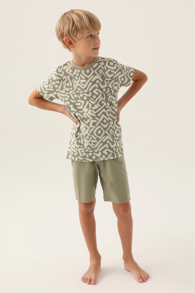 Arnetta 2980-2 Erkek Çocuk Kapri Takımı