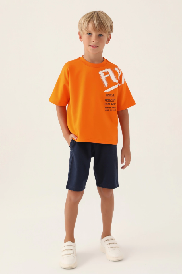 Roly Poly 3352-2 Erkek Çocuk Kapri Takımı