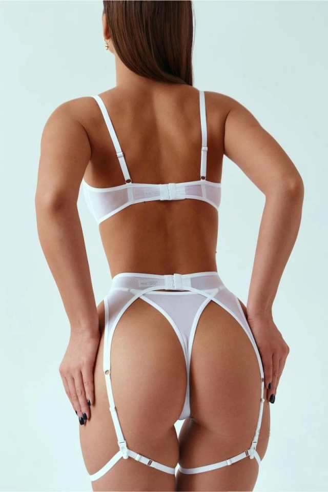 Beyaz Jartiyer Takım