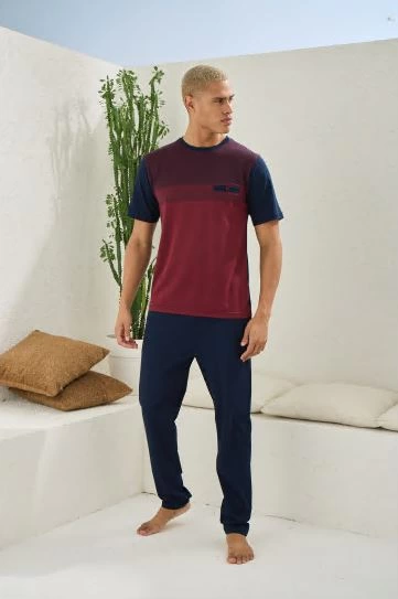 Kocabey 2094 Erkek O Yaka Pijama Takım