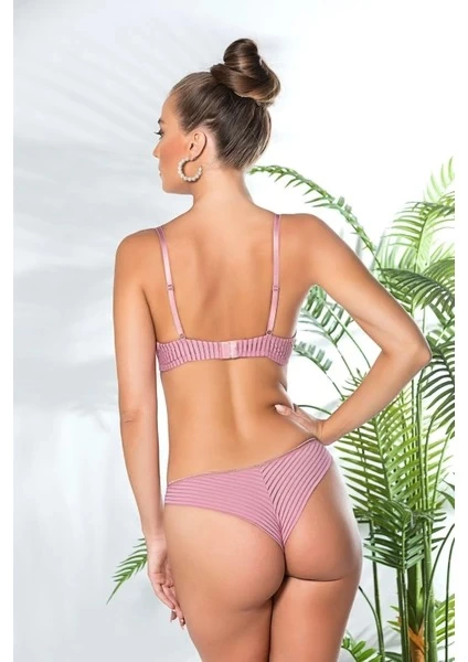 Gallipoli 31772 Dekolte Sütyen ve String Takım