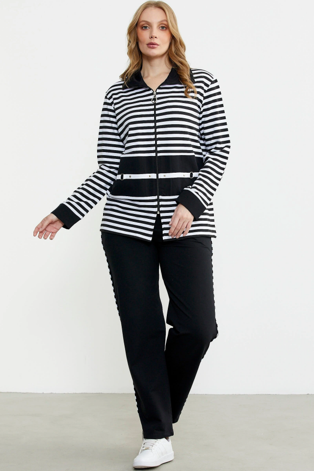 Sementa 76070 Çizgili Tunik Eşofman Takım