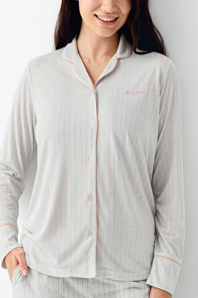 Pierre Cardin 9051-S Gömlek Pijama Takımı