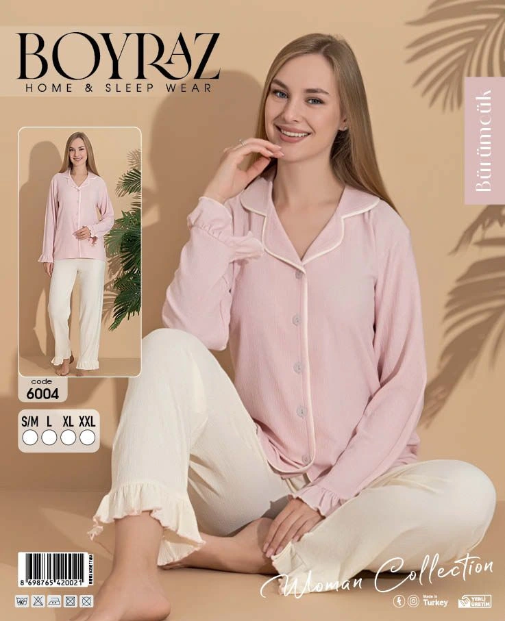 Boyraz 6004 Bürümcük Kumaş Pinterest Pijama Takımı