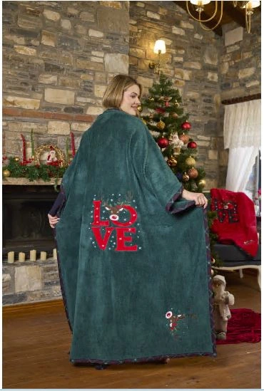 Aqua 1004 Yılbaşı Giyilebilir Battaniye